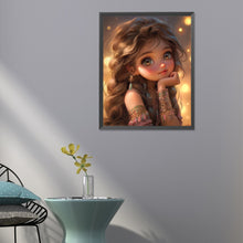 Load image into Gallery viewer, Diamond Painting - Full Round - sweet girl (40*50CM)
