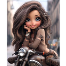 Load image into Gallery viewer, Diamond Painting - Full Round - sweet girl (40*50CM)
