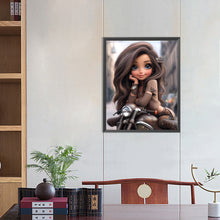 Load image into Gallery viewer, Diamond Painting - Full Round - sweet girl (40*50CM)
