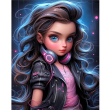 Load image into Gallery viewer, Diamond Painting - Full Round - sweet girl (40*50CM)
