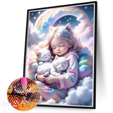 Load image into Gallery viewer, Diamond Painting - Full Round - sweet girl (40*50CM)
