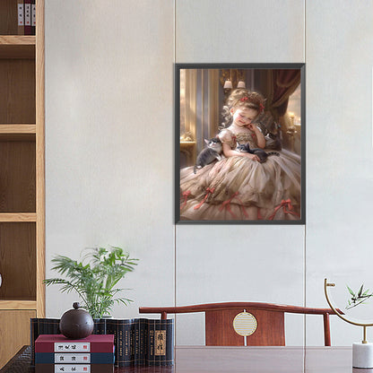 Diamond Painting - Full Round - sweet girl (40*50CM)
