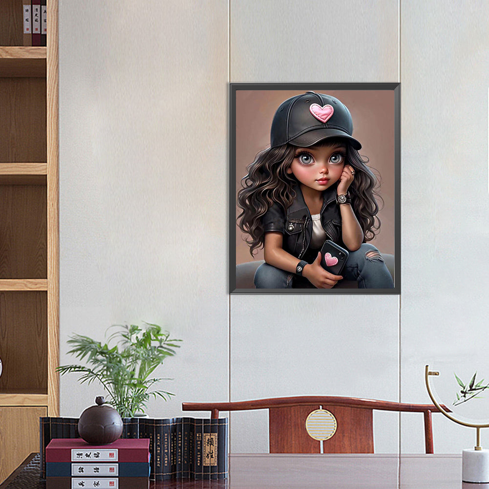 Diamond Painting - Full Round - sweet girl (40*50CM)