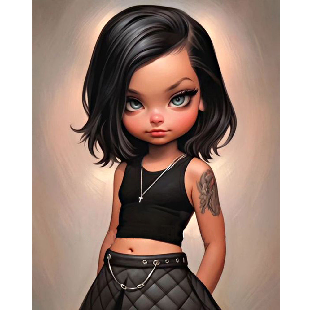 Diamond Painting - Full Round - sweet girl (40*50CM)