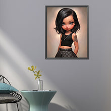 Load image into Gallery viewer, Diamond Painting - Full Round - sweet girl (40*50CM)
