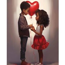 Load image into Gallery viewer, Diamond Painting - Full Round - sweet couple (40*50CM)
