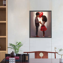 Load image into Gallery viewer, Diamond Painting - Full Round - sweet couple (40*50CM)
