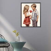Load image into Gallery viewer, Diamond Painting - Full Round - sweet couple (40*50CM)
