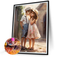 Load image into Gallery viewer, Diamond Painting - Full Round - sweet couple (40*50CM)
