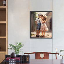 Load image into Gallery viewer, Diamond Painting - Full Round - sweet couple (40*50CM)
