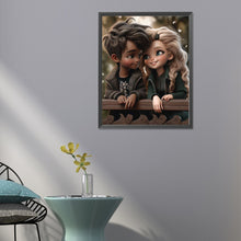 Load image into Gallery viewer, Diamond Painting - Full Round - sweet couple (40*50CM)
