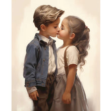 Load image into Gallery viewer, Diamond Painting - Full Round - sweet couple (40*50CM)
