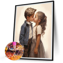Load image into Gallery viewer, Diamond Painting - Full Round - sweet couple (40*50CM)
