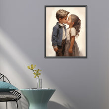 Load image into Gallery viewer, Diamond Painting - Full Round - sweet couple (40*50CM)
