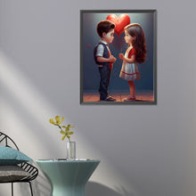 Load image into Gallery viewer, Diamond Painting - Full Round - sweet couple (40*50CM)
