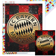 Load image into Gallery viewer, Diamond Painting - Full Square - Bayern Munich logo (40*50CM)
