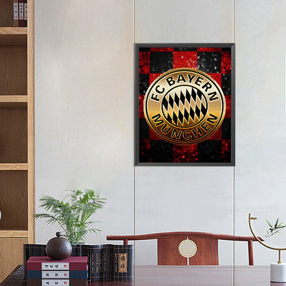Diamond Painting - Full Square - Bayern Munich logo (40*50CM)