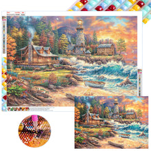 Load image into Gallery viewer, Diamond Painting - Full Square - houses (70*50CM)
