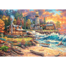 Load image into Gallery viewer, Diamond Painting - Full Square - houses (70*50CM)

