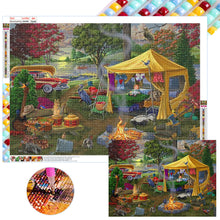 Load image into Gallery viewer, Diamond Painting - Full Square - houses (70*50CM)
