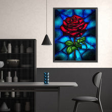Load image into Gallery viewer, Diamond Painting - Full Square - glass painted roses (40*50CM)
