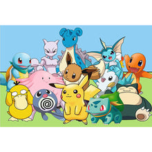 Load image into Gallery viewer, Diamond Painting - Full Round - Pokemon (60*40CM)
