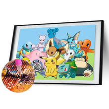 Load image into Gallery viewer, Diamond Painting - Full Round - Pokemon (60*40CM)
