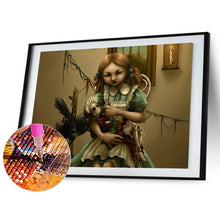 Load image into Gallery viewer, Diamond Painting - Full Round - little girl (40*30CM)
