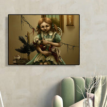 Load image into Gallery viewer, Diamond Painting - Full Round - little girl (40*30CM)
