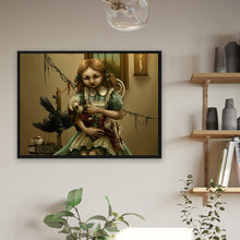 Load image into Gallery viewer, Diamond Painting - Full Round - little girl (40*30CM)
