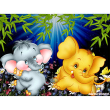 Load image into Gallery viewer, Diamond Painting - Full Round - elephant (40*30CM)

