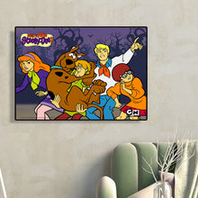 Load image into Gallery viewer, Diamond Painting - Full Round - scooby doo (40*30CM)
