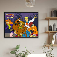 Load image into Gallery viewer, Diamond Painting - Full Round - scooby doo (40*30CM)
