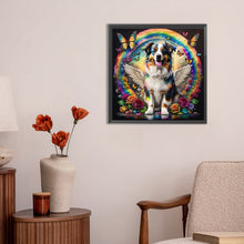 Load image into Gallery viewer, Diamond Painting - Full Round - rainbow wings dog (30*30CM)
