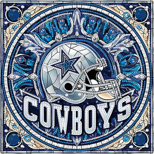 Diamond Painting - Full Round - cowboy (30*30CM)