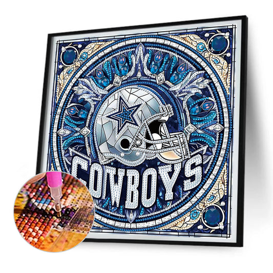 Diamond Painting - Full Round - cowboy (30*30CM)