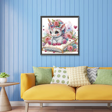 Load image into Gallery viewer, Diamond Painting - Partial Special Shaped - white unicorn (30*30CM)

