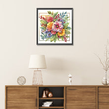 Load image into Gallery viewer, Diamond Painting - Partial Special Shaped - growing flower (30*30CM)
