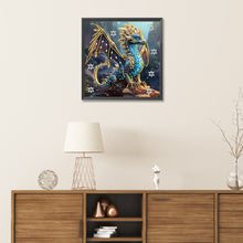 Load image into Gallery viewer, Diamond Painting - Partial Special Shaped - dragon (30*30CM)
