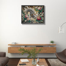 Load image into Gallery viewer, Diamond Painting - Partial Special Shaped - black koi (40*50CM)
