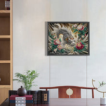 Load image into Gallery viewer, Diamond Painting - Partial Special Shaped - black koi (40*50CM)
