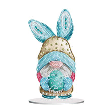 Load image into Gallery viewer, Easter Gnome Special Shaped Desktop Diamond Art Kits Bedroom Table Decoration
