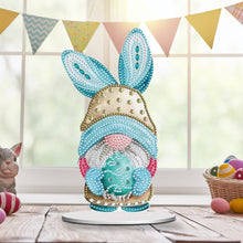 Load image into Gallery viewer, Easter Gnome Special Shaped Desktop Diamond Art Kits Bedroom Table Decoration
