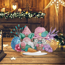 Load image into Gallery viewer, Easter Gnome Special Shaped Desktop Diamond Art Kits Bedroom Table Decoration
