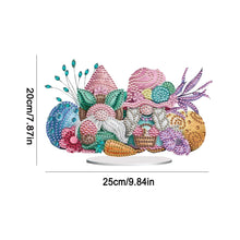 Load image into Gallery viewer, Easter Gnome Special Shaped Desktop Diamond Art Kits Bedroom Table Decoration

