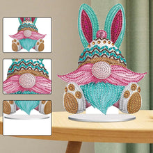 Load image into Gallery viewer, Easter Gnome Special Shaped Desktop Diamond Art Kits Bedroom Table Decoration
