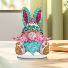 Load image into Gallery viewer, Easter Gnome Special Shaped Desktop Diamond Art Kits Bedroom Table Decoration
