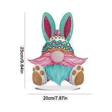 Load image into Gallery viewer, Easter Gnome Special Shaped Desktop Diamond Art Kits Bedroom Table Decoration
