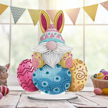 Load image into Gallery viewer, Easter Gnome Special Shaped Desktop Diamond Art Kits Bedroom Table Decoration
