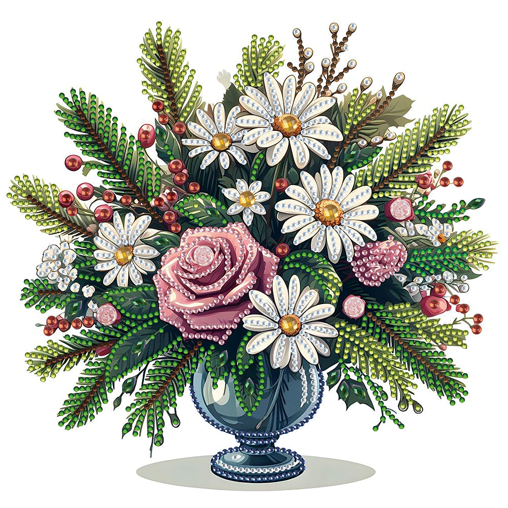 Diamond Painting - Partial Special Shaped - flower basket (30*30CM)
